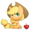 Officiële My little Pony chibi vinyl figure Apple jack +/-5cm (geen speelgoed)